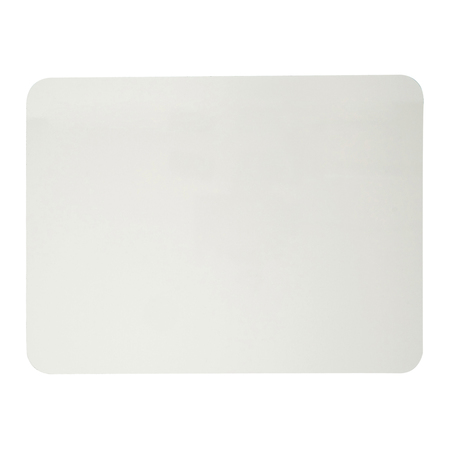 Charles Leonard Dry Erase Lap Board, Plain 1-Sided, 9" x 12", PK12 35100